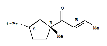 (2e)-(9ci)-1-[(1r,3s)-1-甲基-3-(1-甲基乙基)環(huán)戊基]-2-丁烯-1-酮結構式_791620-49-0結構式