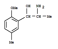 (9ci)-alpha-(1-氨基乙基)-2-甲氧基-5-甲基-苯甲醇結(jié)構(gòu)式_791739-17-8結(jié)構(gòu)式