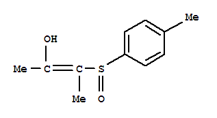 (9ci)-3-[(4-甲基苯基)亞磺酰基]-2-丁烯-2-醇結(jié)構(gòu)式_792159-12-7結(jié)構(gòu)式