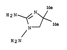 (9ci)-4,5-二氫-4,4-二甲基-1H-咪唑-1,2-二胺結構式_792173-68-3結構式