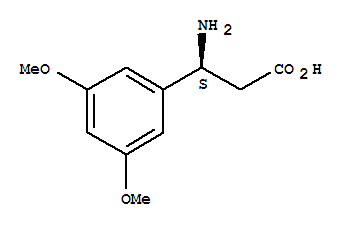 (R)-3-氨基-3-(3,5-二甲基)-丙酸結(jié)構(gòu)式_792183-19-8結(jié)構(gòu)式