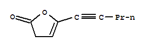 (9ci)-5-(1-戊炔)-2(3H)-呋喃酮結(jié)構(gòu)式_79263-58-4結(jié)構(gòu)式