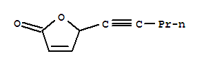 (9ci)-5-(1-戊炔)-2(5H)-呋喃酮結(jié)構(gòu)式_79263-61-9結(jié)構(gòu)式