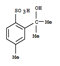 (9ci)-2-(1-羥基-1-甲基乙基)-4-甲基-苯磺酸結(jié)構(gòu)式_792857-21-7結(jié)構(gòu)式