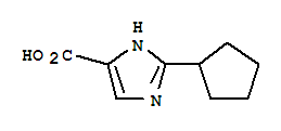 (9ci)-2-環(huán)戊基-1H-咪唑-4-羧酸結(jié)構(gòu)式_794495-34-4結(jié)構(gòu)式