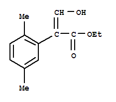 (9ci)-alpha-(羥基亞甲基)-2,5-二甲基-苯乙酸乙酯結(jié)構(gòu)式_795274-98-5結(jié)構(gòu)式