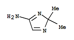(9ci)-2,2-二甲基-2H-咪唑-4-胺結(jié)構(gòu)式_79579-12-7結(jié)構(gòu)式