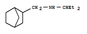 (9ci)-n-(1-乙基丙基)-雙環(huán)[2.2.1]庚烷-2-甲胺結(jié)構(gòu)式_79671-99-1結(jié)構(gòu)式
