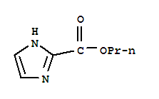 (9ci)-1H-咪唑-2-羧酸丙酯結(jié)構(gòu)式_79711-61-8結(jié)構(gòu)式