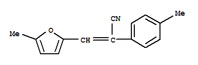 (9ci)-4-甲基-alpha-[(5-甲基-2-呋喃)亞甲基]-苯乙腈結(jié)構(gòu)式_797775-90-7結(jié)構(gòu)式