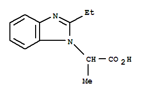 (9ci)-2-乙基-alpha-甲基-1H-苯并咪唑-1-乙酸結構式_797809-16-6結構式