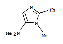 (9ci)-n,n,1-三甲基-2-苯基-1H-咪唑-5-胺結(jié)構(gòu)式_799813-77-7結(jié)構(gòu)式