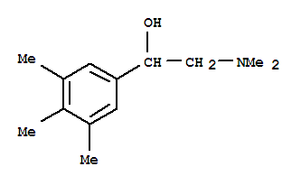 (8ci)-alpha-[(二甲基氨基)甲基]-3,4,5-三甲基-芐醇結(jié)構(gòu)式_802014-23-9結(jié)構(gòu)式
