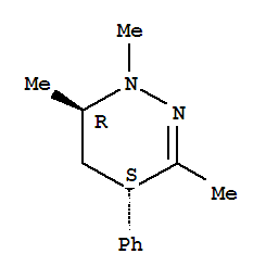 Pyridazine, 1,4,5,6-tetrahydro-1,3,6-trimethyl-4-phenyl-, trans-(8ci)Structure,802291-77-6Structure Pyridazine, 1,4,5,6-tetrahydro-1,3,6-trimethyl-4-phenyl-, trans-(8ci) Structure,802291-77-6Structure