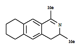 (8ci)-3,4,6,7,8,9-六氫-1,3-二甲基-苯[g]異喹啉結(jié)構(gòu)式_802548-05-6結(jié)構(gòu)式