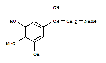 (8ci)-3,5-二羥基-4-甲氧基-alpha-[(甲基氨基)甲基]-芐醇結(jié)構(gòu)式_802582-00-9結(jié)構(gòu)式