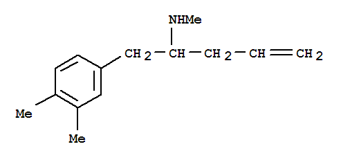 Phenethylamine, alpha-allyl-n,3,4-trimethyl-(8ci)Structure,802858-07-7Structure Phenethylamine, alpha-allyl-n,3,4-trimethyl-(8ci) Structure,802858-07-7Structure