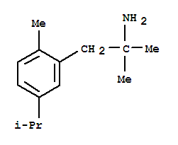 (9ci)-alpha,alpha,2-三甲基-5-(1-甲基乙基)-苯乙胺結(jié)構(gòu)式_803634-70-0結(jié)構(gòu)式