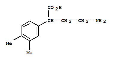 (9ci)-alpha-(2-氨基乙基)-3,4-二甲基-苯乙酸結(jié)構(gòu)式_804427-74-5結(jié)構(gòu)式