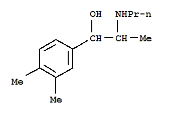 (9ci)-3,4-二甲基-alpha-[1-(丙基氨基)乙基]-苯甲醇結(jié)構(gòu)式_804431-75-2結(jié)構(gòu)式