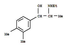 (9ci)-alpha-[1-(乙基氨基)乙基]-3,4-二甲基-苯甲醇結(jié)構(gòu)式_805181-72-0結(jié)構(gòu)式