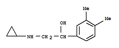 (9ci)-alpha-[(環(huán)丙基氨基)甲基]-3,4-二甲基-苯甲醇結(jié)構(gòu)式_805181-76-4結(jié)構(gòu)式