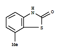 (9ci)-7-甲基-2(3H)-苯并噻唑酮結(jié)構(gòu)式_80689-19-6結(jié)構(gòu)式