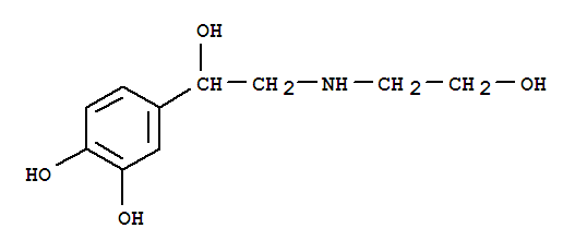 (9ci)-4-[1-羥基-2-[(2-羥基乙基)氨基]乙基]-1,2-苯二醇結(jié)構(gòu)式_807284-07-7結(jié)構(gòu)式