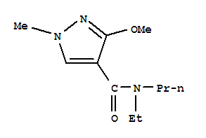 1H-pyrazole-4-carboxamide,n-ethyl-3-methoxy-1-methyl-n-propyl-(9ci)Structure,808772-61-4Structure 1H-pyrazole-4-carboxamide,n-ethyl-3-methoxy-1-methyl-n-propyl-(9ci) Structure,808772-61-4Structure