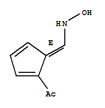 (e)-(9ci)-1-[5-[(羥基氨基)亞甲基]-1,3-環(huán)戊二烯-1-基]-乙酮結(jié)構(gòu)式_81158-09-0結(jié)構(gòu)式
