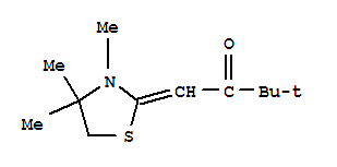 (9ci)-3,3-二甲基-1-(3,4,4-三甲基-2-噻唑啉基)-2-丁酮結(jié)構(gòu)式_816455-97-7結(jié)構(gòu)式