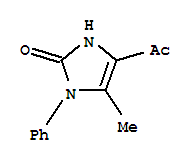 (9ci)-4-乙?；?1,3-二氫-5-甲基-1-苯基-2H-咪唑-2-酮結(jié)構(gòu)式_819047-15-9結(jié)構(gòu)式