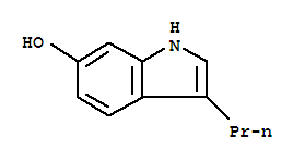 (9ci)-3-丙基-1H-吲哚-6-醇結(jié)構(gòu)式_820960-40-5結(jié)構(gòu)式