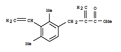 (9ci)-3-乙烯-2,4-二甲基-alpha-亞甲基-苯丙酸甲酯結(jié)構(gòu)式_820965-00-2結(jié)構(gòu)式