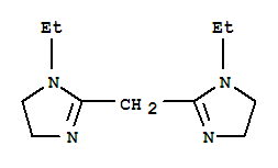 (9ci)-2,2-亞甲基雙[1-乙基-4,5-二氫-1H-咪唑結(jié)構(gòu)式_821005-07-6結(jié)構(gòu)式