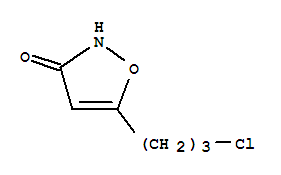 (9ci)-5-(3-氯丙基)-3(2H)-異噁唑酮結(jié)構(gòu)式_823797-36-0結(jié)構(gòu)式