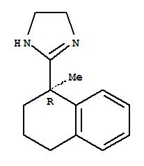 (9ci)-4,5-二氫-2-[(1r)-1,2,3,4-四氫-1-甲基-1-萘]-1H-咪唑結構式_824977-92-6結構式