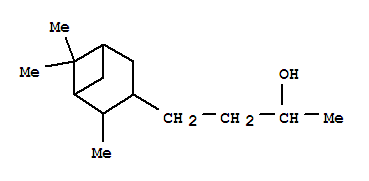 (9ci)-alpha,2,6,6-四甲基-雙環(huán)[3.1.1]庚烷-3-丙醇結(jié)構(gòu)式_827299-51-4結(jié)構(gòu)式
