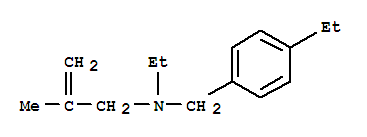 (9ci)-n,4-二乙基-n-(2-甲基-2-丙烯基)-苯甲胺結(jié)構(gòu)式_827333-03-9結(jié)構(gòu)式