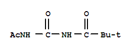 (4ci)-1-乙酰基-3-三甲基乙酰脲結(jié)構(gòu)式_854643-13-3結(jié)構(gòu)式