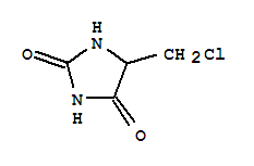 (5ci)-5-(氯甲基)-乙內(nèi)酰脲結(jié)構(gòu)式_857766-66-6結(jié)構(gòu)式