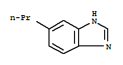 (9ci)-5-丙基-1H-苯并咪唑結(jié)構(gòu)式_86774-38-1結(jié)構(gòu)式