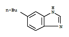 (9ci)-5-丁基-1H-苯并咪唑結(jié)構(gòu)式_87353-76-2結(jié)構(gòu)式