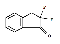 2,2-二氟-2,3-二氫-1H-茚-1-酮結(jié)構(gòu)式_874279-86-4結(jié)構(gòu)式