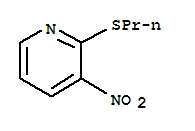 Pyridine, 3-nitro-2-(propylthio)-(9ci)Structure,88753-54-2Structure Pyridine, 3-nitro-2-(propylthio)-(9ci) Structure,88753-54-2Structure