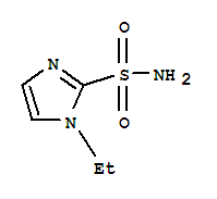 (9ci)-1-乙基-1H-咪唑-2-磺酰胺結(jié)構(gòu)式_89501-88-2結(jié)構(gòu)式