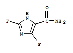 (9ci)-2,5-二氟-1H-咪唑-4-羧酰胺結(jié)構(gòu)式_89676-63-1結(jié)構(gòu)式
