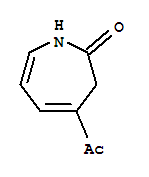 (9ci)-4-乙?；?1,3-二氫-2H-氮雜革-2-酮結(jié)構(gòu)式_90714-31-1結(jié)構(gòu)式