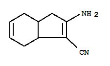 (7ci)-2-氨基-3a,4,7,7a-四氫-茚-3-甲腈結(jié)構(gòu)式_90888-60-1結(jié)構(gòu)式