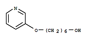 (9ci)-6-(3-吡啶氧基)-1-己醇結(jié)構(gòu)式_91067-10-6結(jié)構(gòu)式